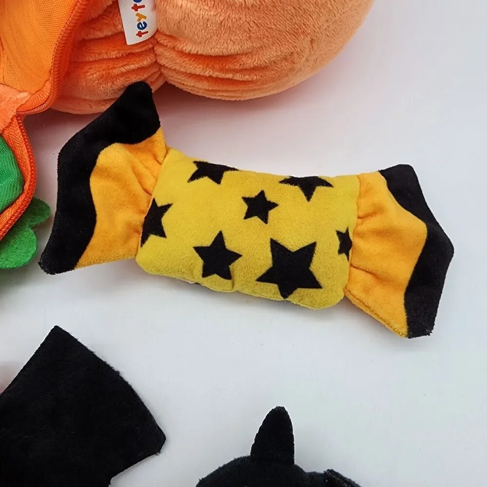 Teytoy My First Halloween Plush Pumpkin Set 5Pcs Stuffed Toy W/All Stuffys 8